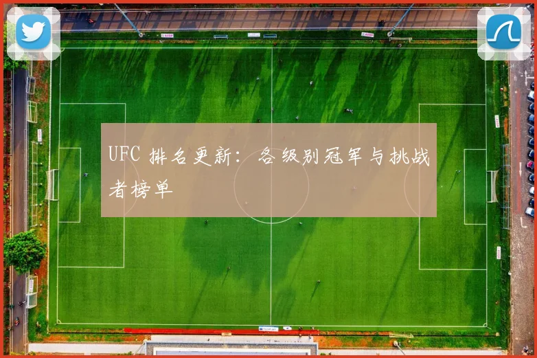 UFC 排名更新:各级别冠军与挑战者榜单